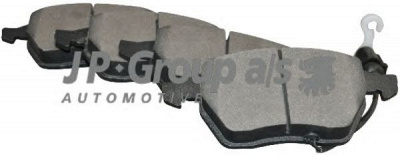 JP GROUP 1163605210 -  Комплект тормозных колодок, дисковый тормоз